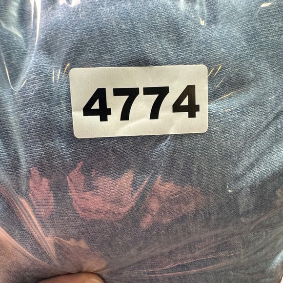 Simply Southern Womens L Western Barbie Sweatshirt Blue Crew Cowgirl Cozycore - Picture 10 of 10